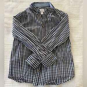 Vineyard Vines x Target Navy and White Checkered Shirt